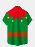 Men's Christmas Funny Graphic Short Sleeve Hawaiian Shirt